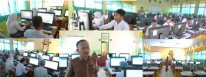 Suasana Kegiatan Gladi Asesmen yang dilaksanakan Pihak SMAN 3 Baubau