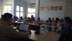 Suasana Rapat koordinasi Persiapan Penilaian Kota Sehat 2023 Kota Baubau