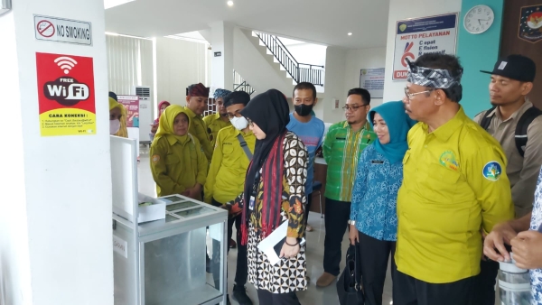 Momen penilaian Kota Sehat Swasti Saba Wistara di Kota Baubau 