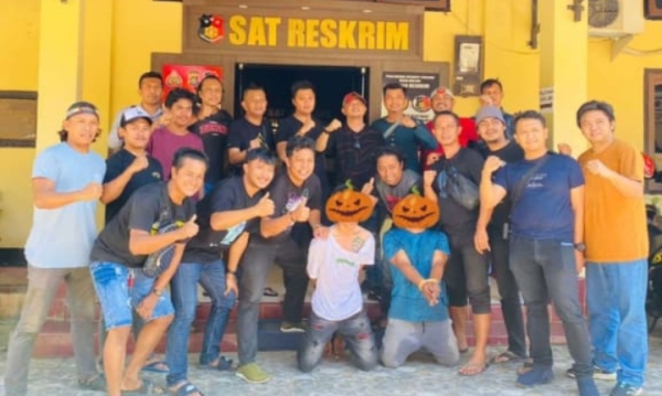 Tim reskrim Polres Baubau berhasil meringkus terduga pelaku