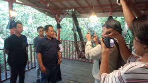 Bacagub Sultra Jurni S.Si, bertemu para pegiat media sosial Kota Kendari