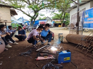 pelatihan perbengekalan yang dilakukan Dinas Perindag Sultra
