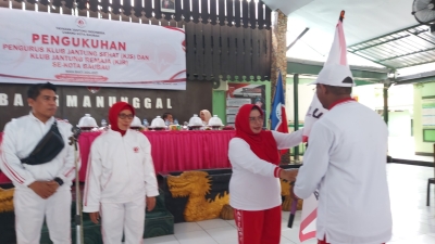 Suasana Pengukuhan Pengurus Klub Jantung Sehat dan Klub Jantung Sehat Remaja Kota Baubau
