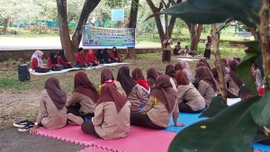 Suasana Pembukaan Projek 3 Kurikulum Merdeka SMAN 3 Baubau Jumat (24/2/2023)