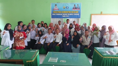 Kegiatan Fasilitasi Komunitas Belajar guru SMA / SMK se Kota Baubau