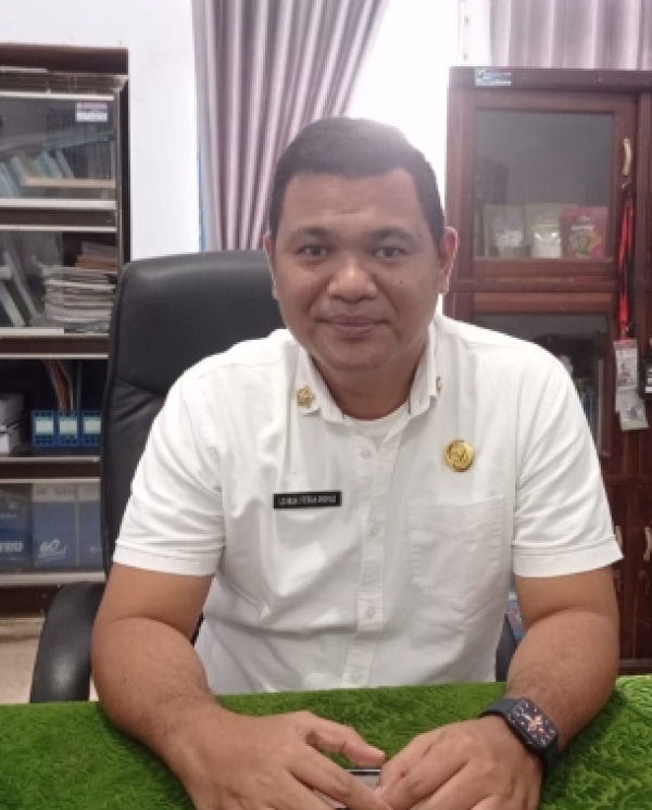 Plt Kadis Perindag Sultra, Dr.La Ode Muh. Fitrah Arsyad,SE,M.Si