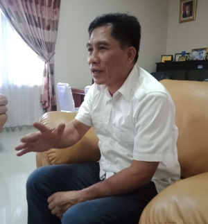 Kadis Transmigrasi dan Tenaga Kerja (Transnaker) Sultra, LM Ali Haswandy