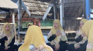 Kegiatan Self Healing Komunitas Kesehatan Jiwa Kota Baubau yang diprakarsai Founder Ainun Zaujah, S.Sos, M.Si