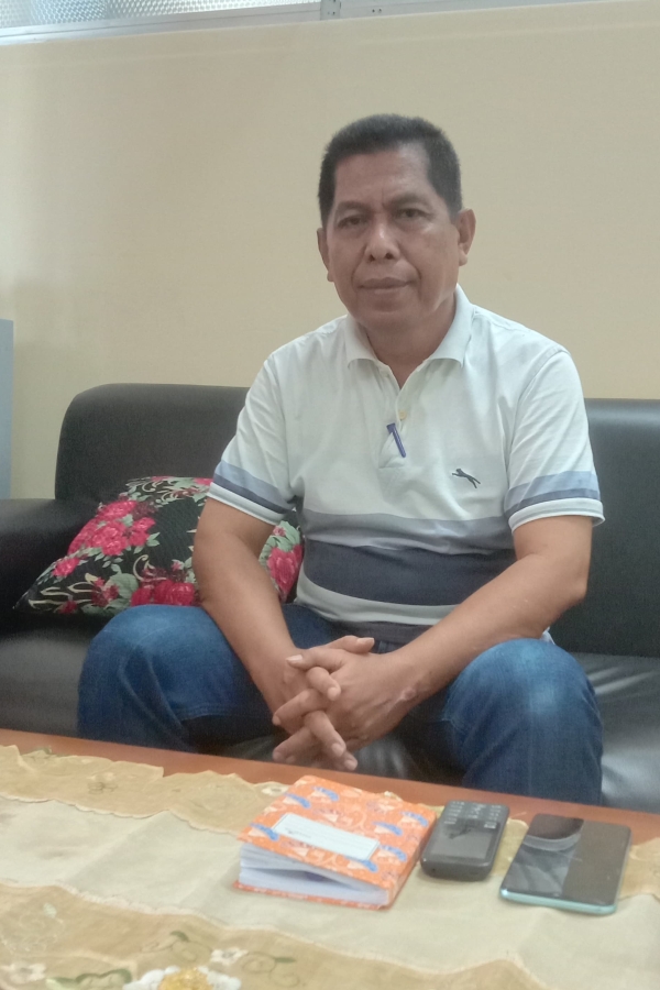 Plt Direktur PDAM Kota Baubau, Drs Ruslan RZ