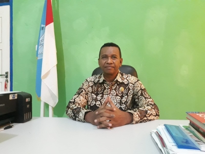 Kepala Sekolah ( Kepsek) SMKN 2 Baubau, Rusdy, S.Pd., M.Pd