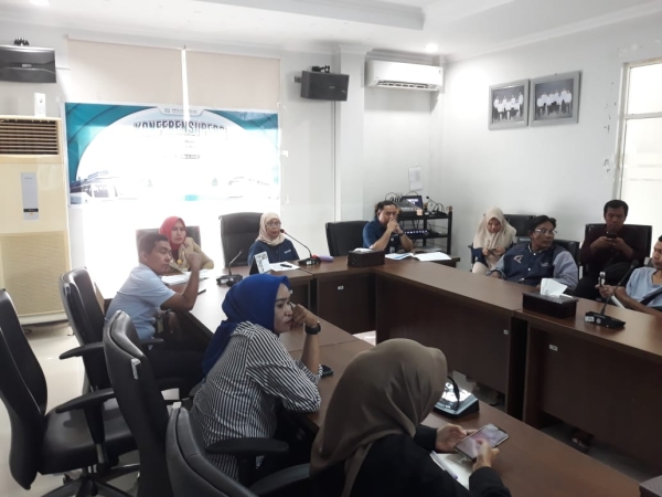 Konferensi Pers Pelayanan Mudik Lebaran Tahun 2025 oleh BPJS Kesehatan Cabang Baubau bersama awak media