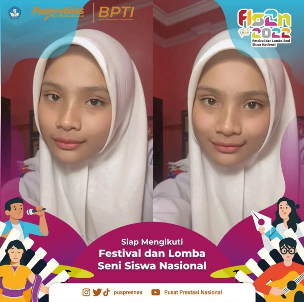 Firdha Nurul Ilmi, Siswi SMAN 2 Baubau Wakili Sulawesi Tenggara pada ajang Lomba Teater Monolog FLS2N Tingkat SMA tahun 2022