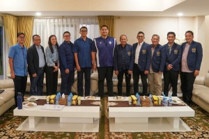 Pengurus SSIWO PWI Pusat bersama Menpora RI, Dito arotedjo